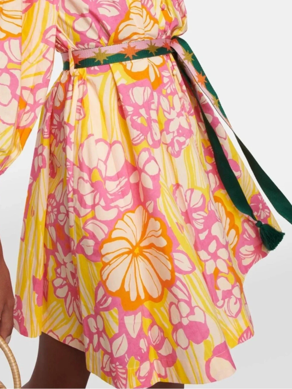 Alemais Fenella Mini Dress in Cotton